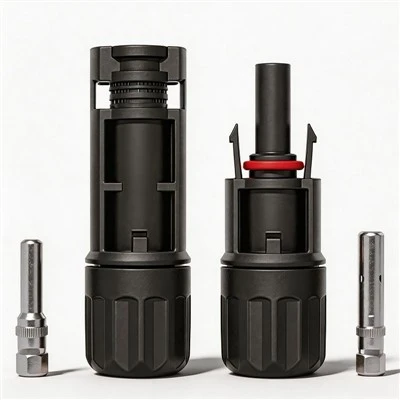 TUV sètifye MC4 Connector